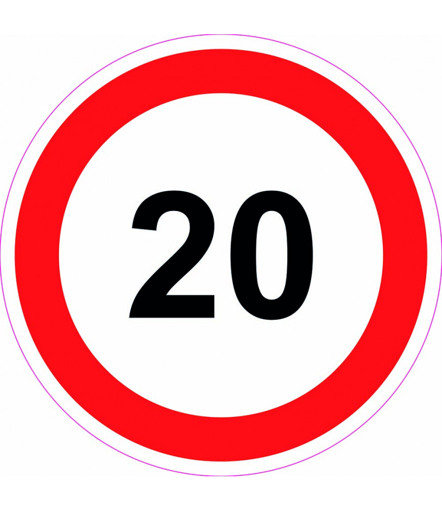Limitation 20km/h