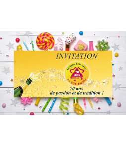 Carte d'invitation Recto
