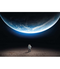 Astronaute terre & lune